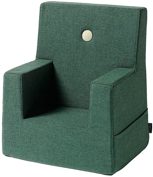 Børnestol - grøn/lysegrøn knap