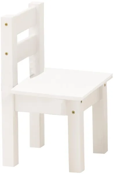 Mads Børnestol - hvid